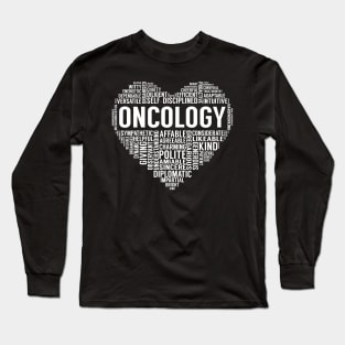 Oncology Heart Long Sleeve T-Shirt